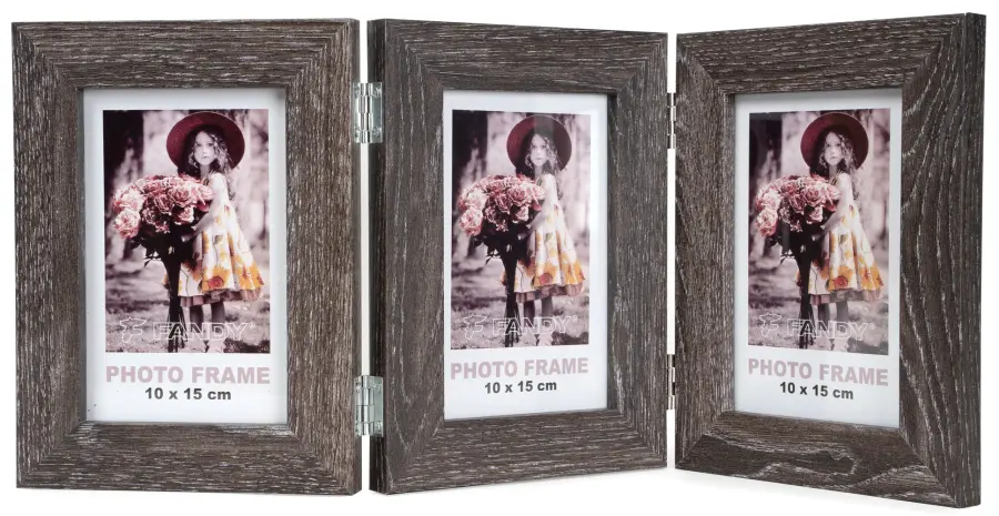 Fotorámeček Narvik 10x15/3 2 tmavě hnědý