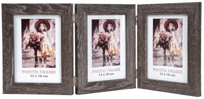 Fotorámeček Narvik 13x18/3 2 tmavě hnědý