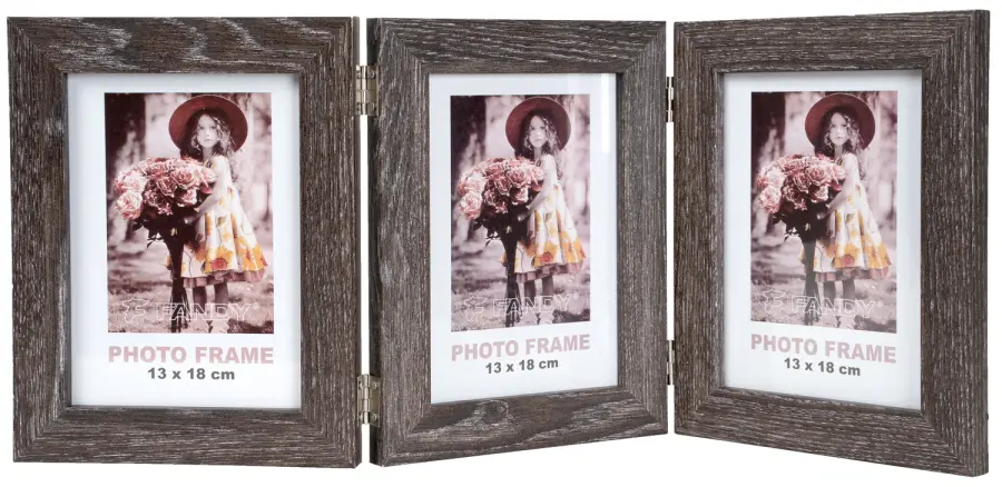 Fotorámeček Narvik 13x18/3 2 tmavě hnědý