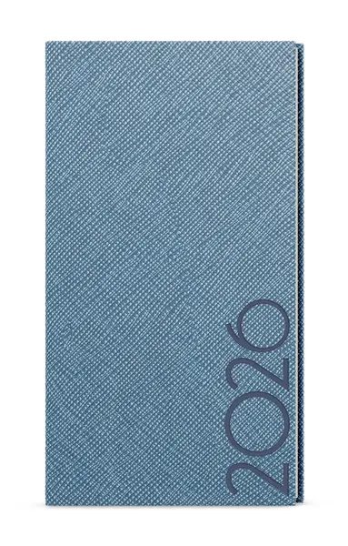 Diář týdenní - Jakub - Tora - kapesní - modrošedá