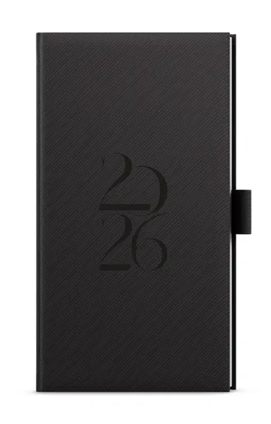 Diář týdenní - Jakub - Deny - kapesní - černá