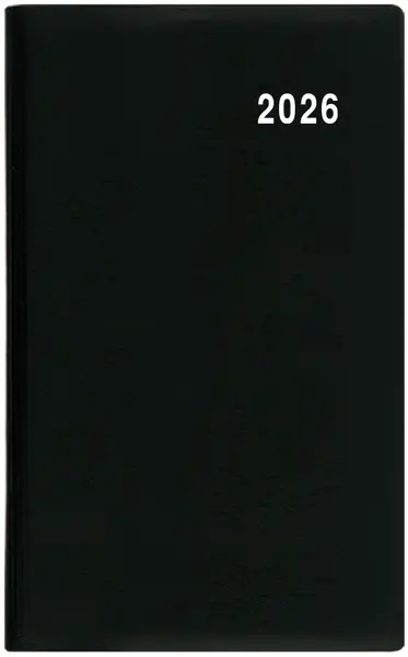 Diář měsíční - Diana - PVC - černá