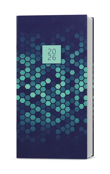 Diář měsíční - Halina - Lamino - Geometrie