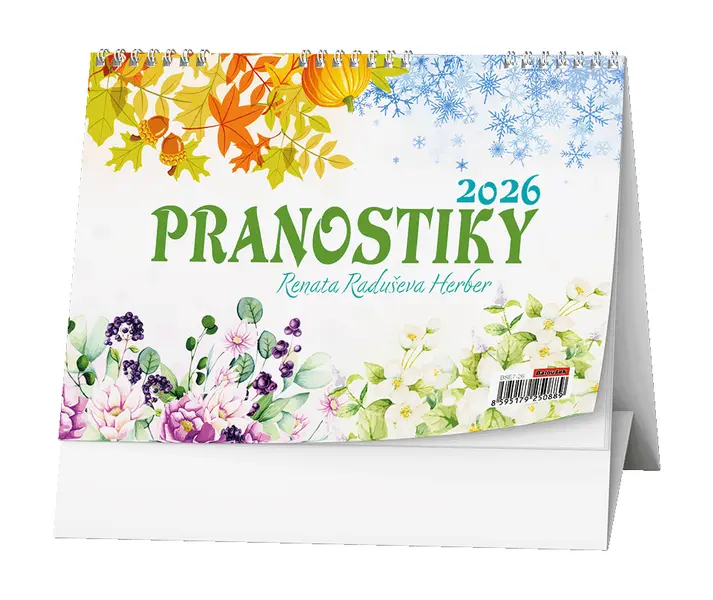Kalendář stolní Pranostiky (Renata Raduševa Herber)