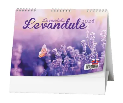 Kalendář stolní Levandule