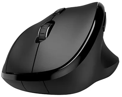 Myš bezdrátová Powerton ergonomická černá