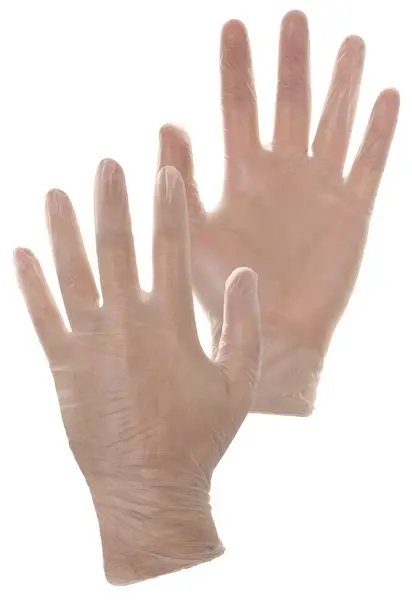 Rukavice vinylové Mose vel. 10 100 ks