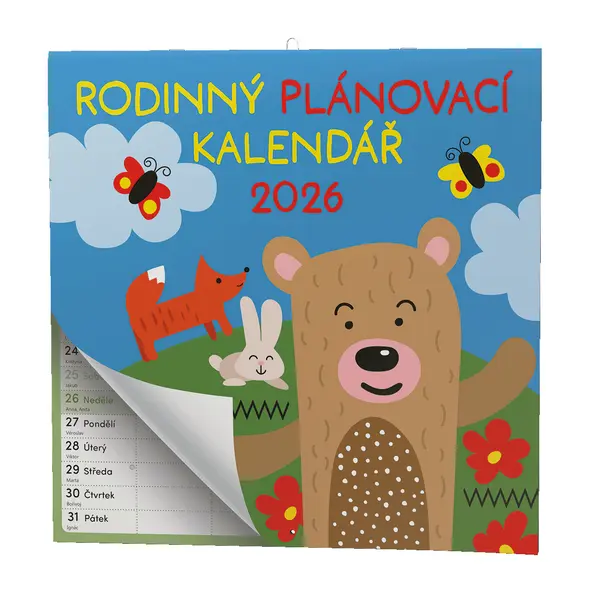 Kalendář nástěnný Rodinný plánovací