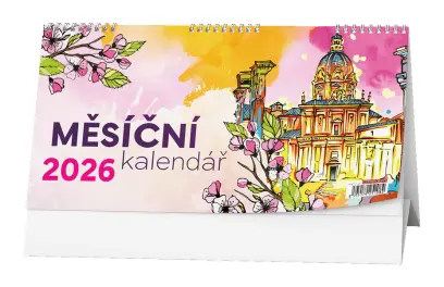 Kalendář stolní měsíční (měsíční kalendárium)