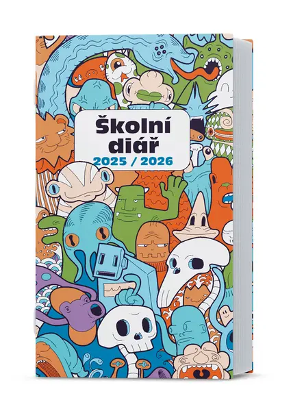 Diář týdenní  - Kamil - Lamino  - Monstra