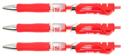 Pero gelové Intense červené