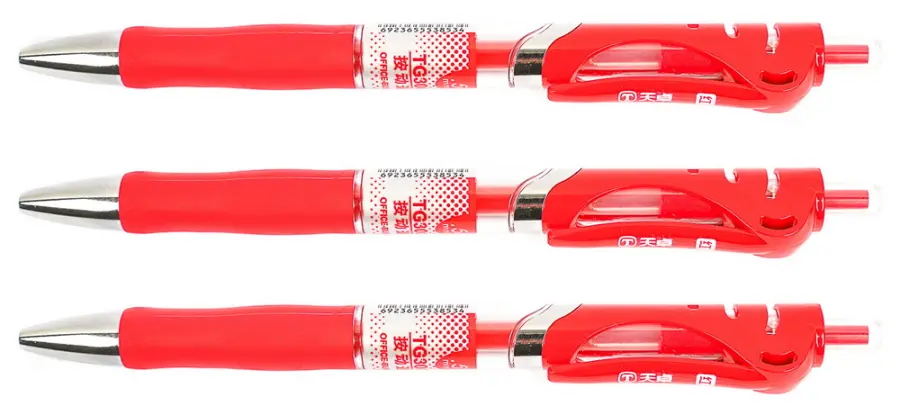 Pero gelové Intense červené