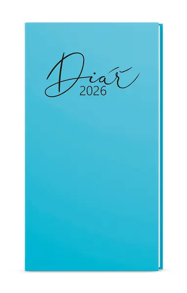 Diář týdenní - Jakub - Lamino Pastel - kapesní  - modrá