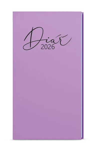 Diář týdenní - Jakub - Lamino Pastel - kapesní  - fialová