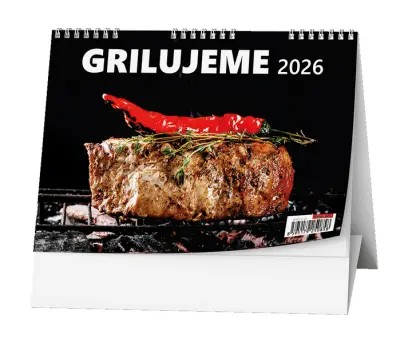 Kalendář stolní Grilujeme
