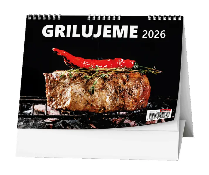 Kalendář stolní Grilujeme