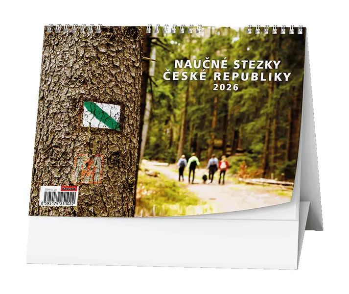 Kalendář stolní Naučné stezky ČR