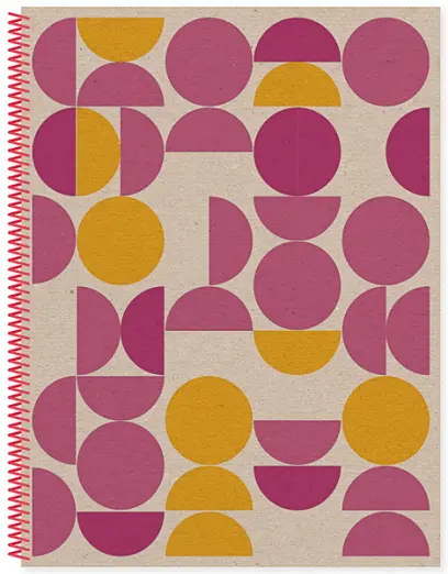 Blok spirálový A4 linka 50 listů College recyklovaný