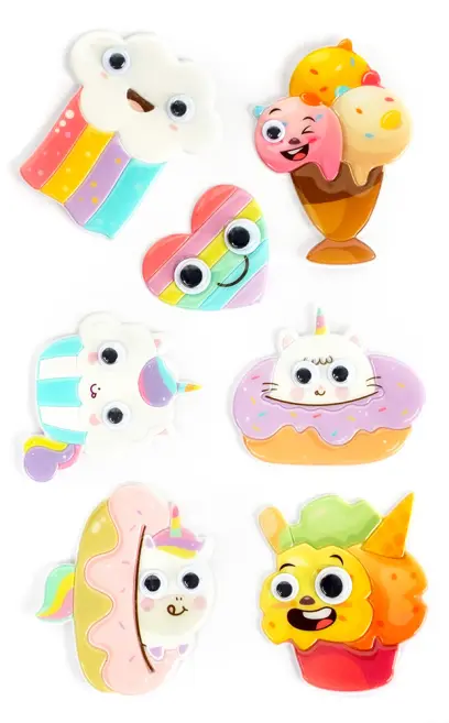 Samolepky puffy DPNK-184 sladkosti DP