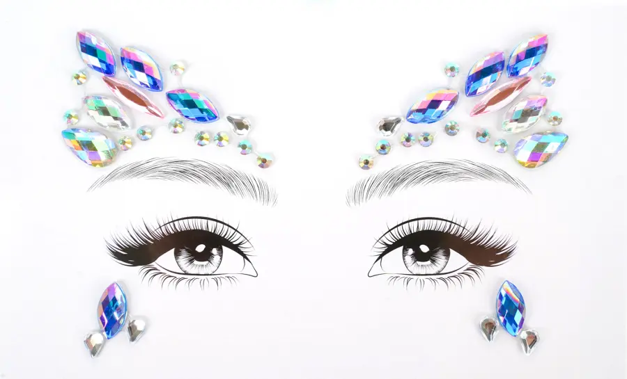 Samolepky dekorační 3D DPDS-009 Night beauty DP