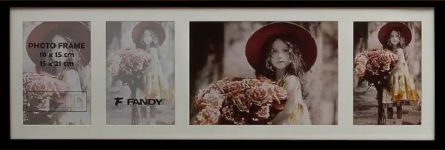 Fotorámeček Style gallery 03 4 černý