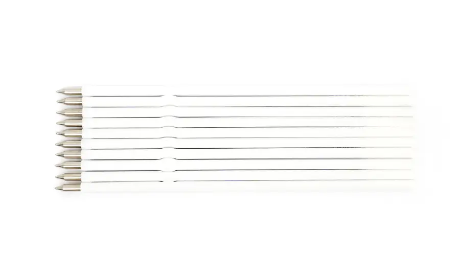 Náplň F-411 0,5 mm červená 10 ks