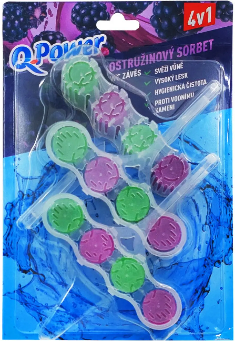 WC blok Q power ostružina 3ks