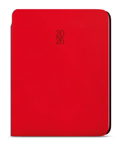 Diář denní - David - Softy - A5 - červená