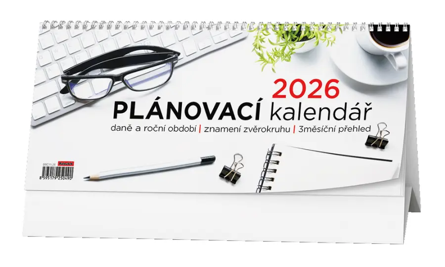 Kalendář stolní plánovací daňový