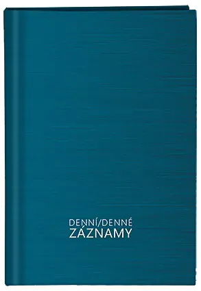 Denní záznamy A5 tyrkysové