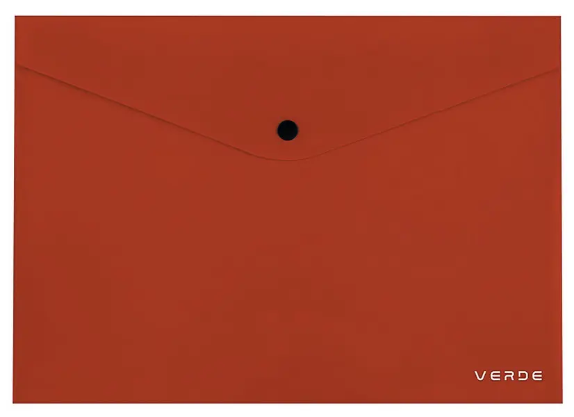 Obálka s drukem VERDE A4 cihlová