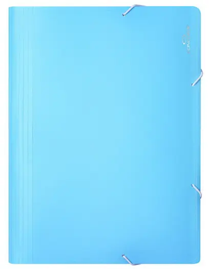 Organizer na dokumenty Concorde s gumou A4 13 kapes pastelově modrý