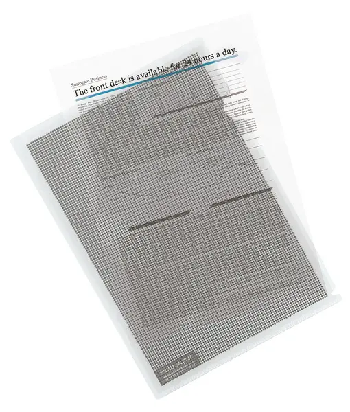 Desky s kamuflážním potiskem A4 transparentní