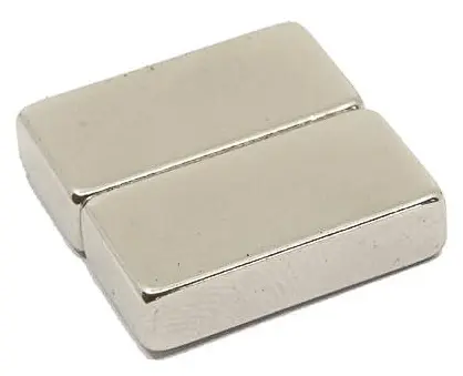 Magnety super silné kvádr 2ks 20x10x5 mm