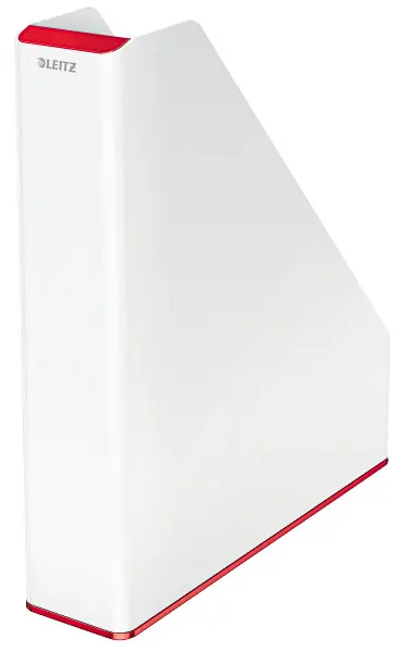 Stojan na časopisy Leitz WOW dvoubarevný červený