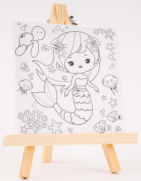 Plátno malířské s předlohou Artist 06