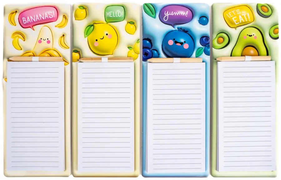 Blok magnetický Fruit mix