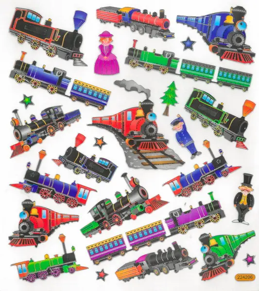 Samolepky papírové DPNK-234 lokomotivy DP