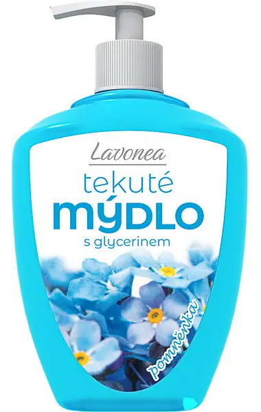 LAVON tekuté mýdlo POMNĚNKA (modré), 500 ml