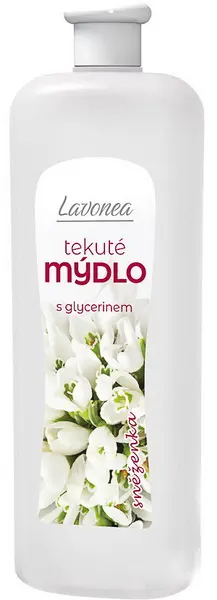 LAVON tekuté mýdlo SNĚŽENKA (bílé), 1 l
