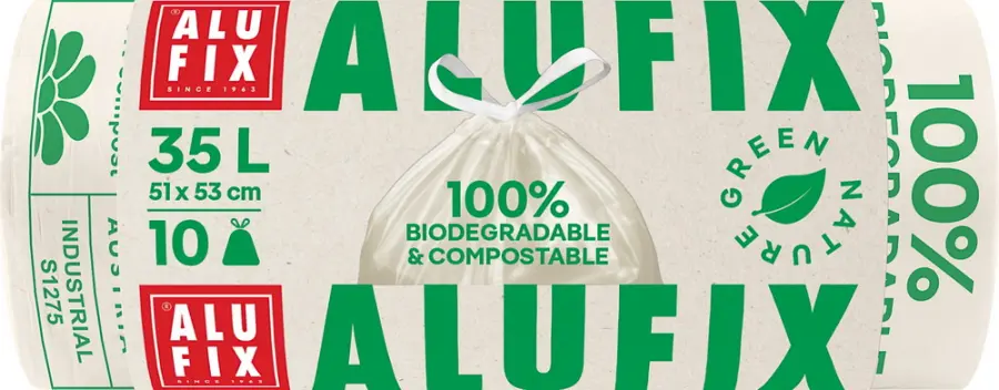 Odpadkové pytle Green Nature 35 l, 51 x 53 cm, 45 mic., 10 ks