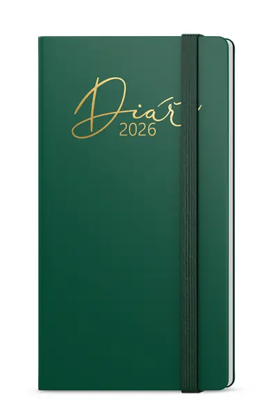 Diář týdenní - Jakub - Luxi - kapesní - zelená