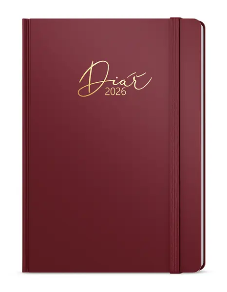 Diář týdenní - Oskar - Luxi - A5 - bordó
