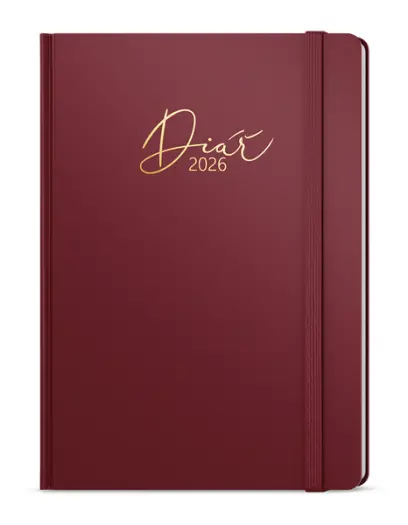 Diář týdenní - Prokop - Luxi - B6 - bordó