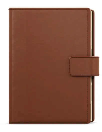 Diář denní - Ctirad s výsekem - Elite - A5 - hnědá
