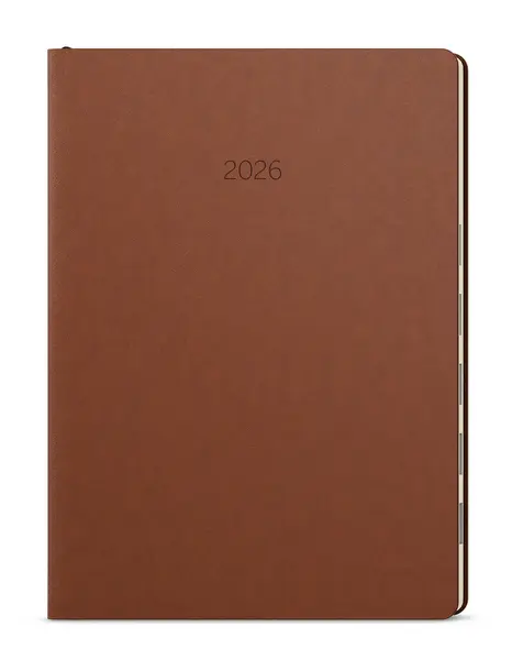 Diář denní - Maxim - B5 - hnědá