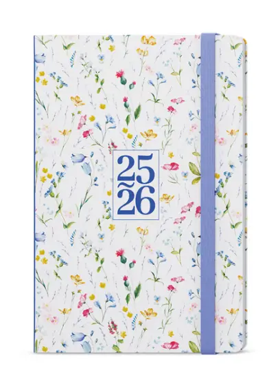 Diář týdenní 18měsíční - Lungo - B6 - Luční