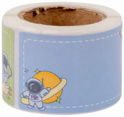 Samolepky papírové na rolce DPNK-272 etikety DP