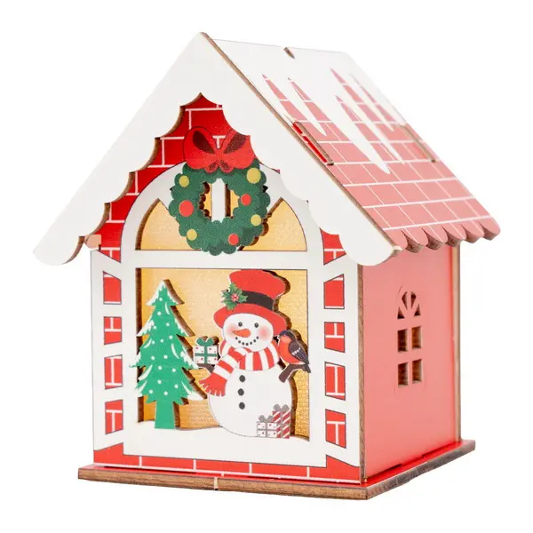 Ozdoba dřevěná Color Christmas 01