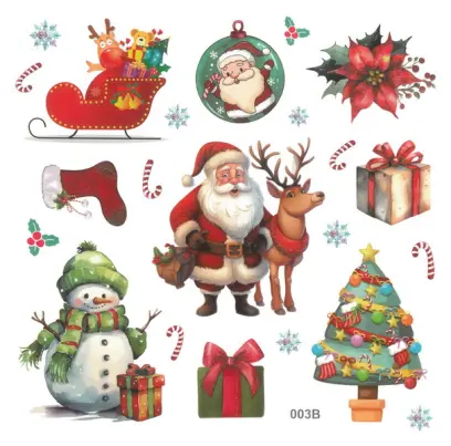 Samolepky papírové Christmas 04